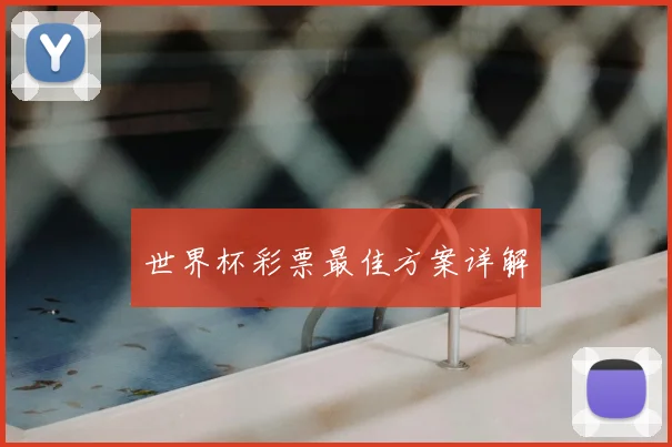 世界杯彩票最佳方案详解