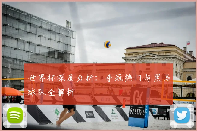 世界杯深度分析：夺冠热门与黑马球队全解析